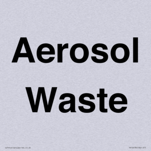 Aerosol Waste